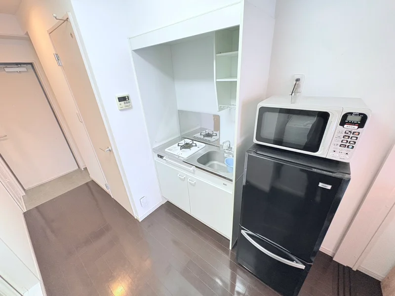 家電備え付なので、自由に使ってあたたかいご飯がその日から作れます！