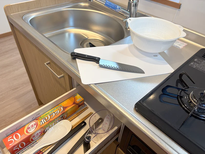 調理器具類もそろっています！