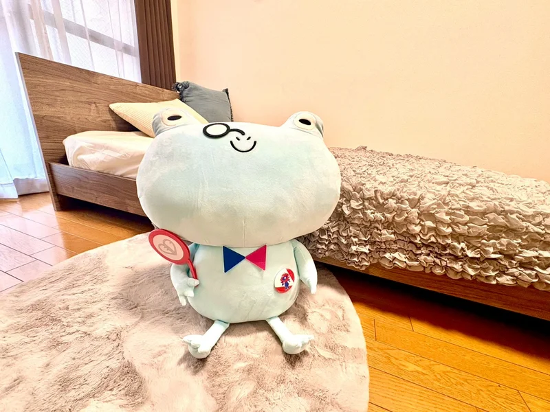 エスリード賃貸のマスコットキャラクター『ケロ坊』も皆様のご利用お待ちしております♪