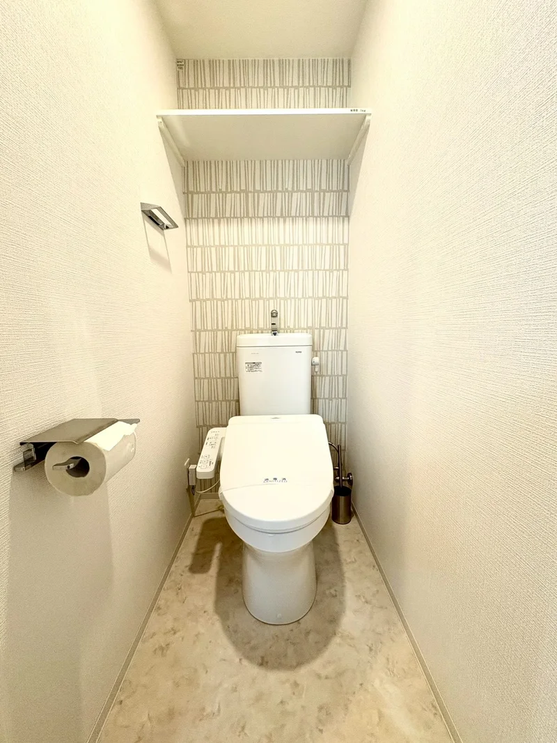 清潔感のあるトイレです♪