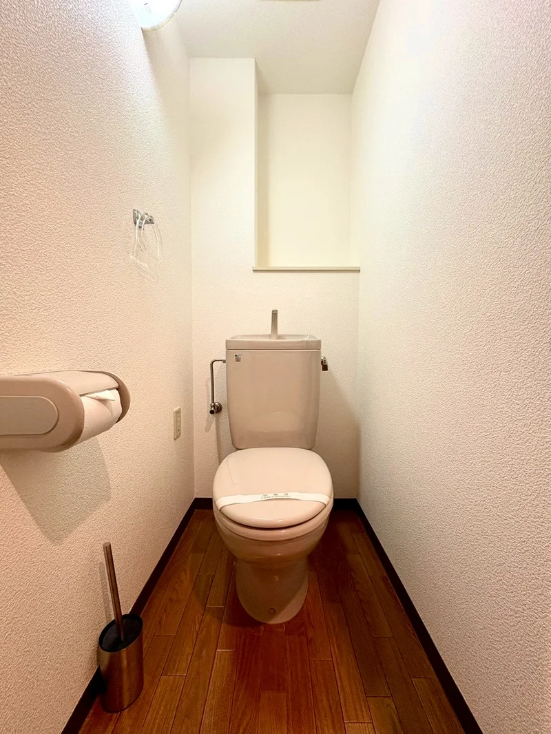 清潔感のあるトイレになっています♪