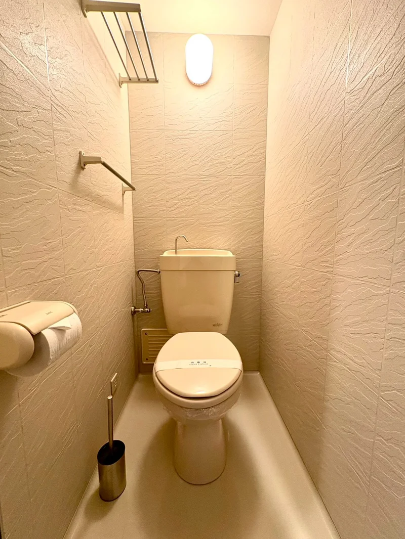 清潔感のあるトイレになっています♪