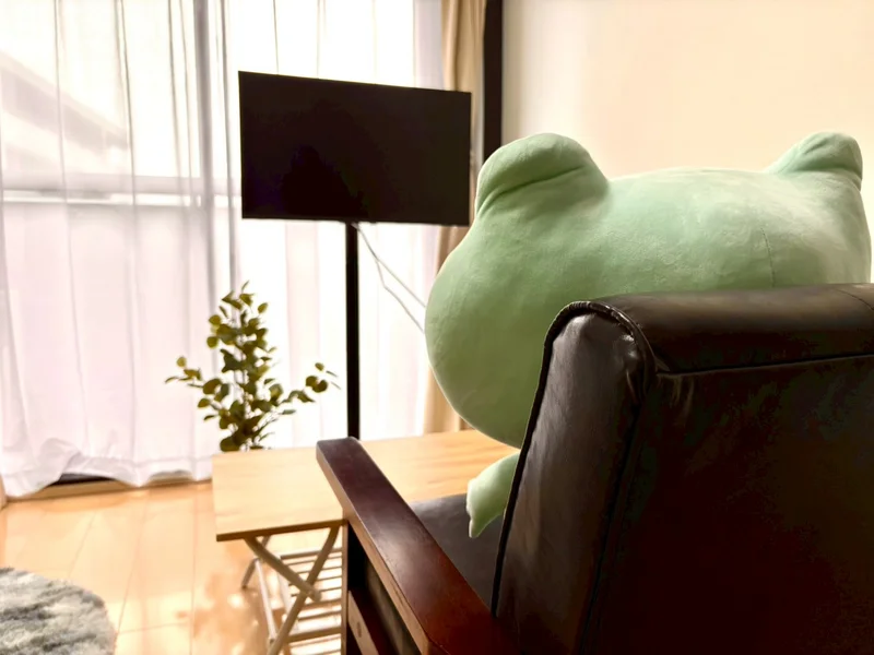テレビも見やすいです♪