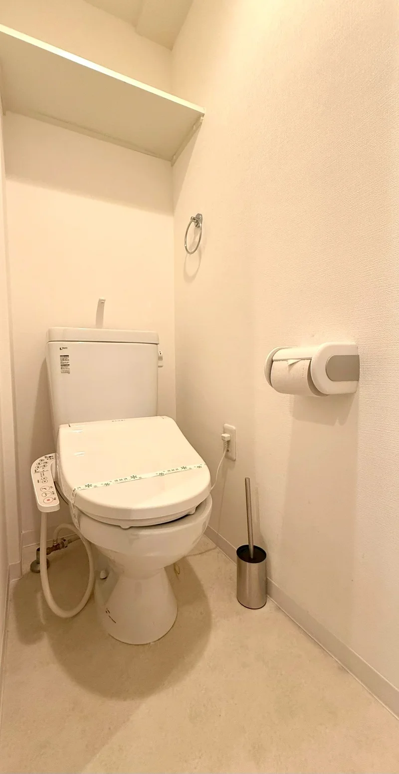 清潔感のあるトイレになっています♪