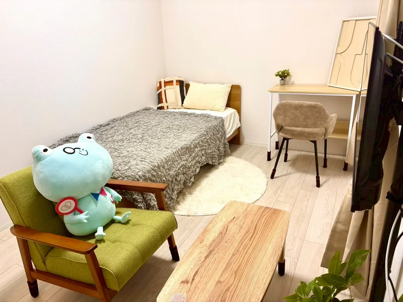ごゆっくりお過ごし頂けるお部屋となっております♪