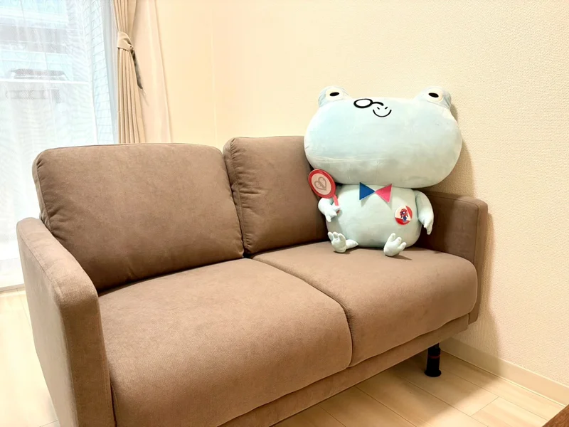 エスリード賃貸のマスコットキャラクター『ケロ坊』も皆様のご利用お待ちしております♪