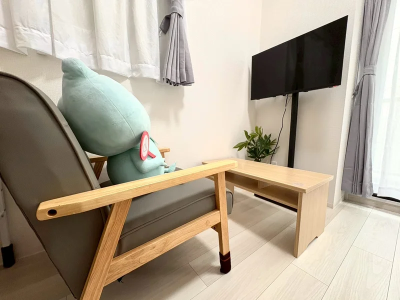 一人掛け用ソファ・ローテーブルもご用意しております♪