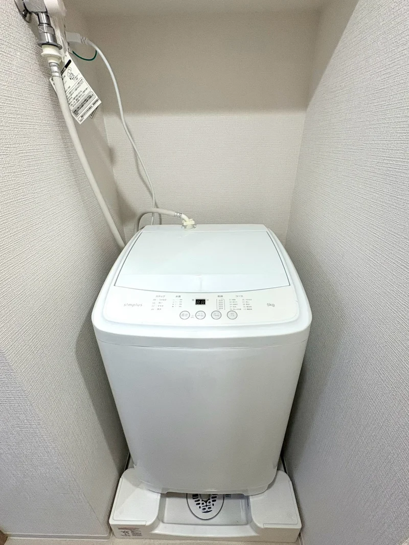 洗濯機もご用意しております♪
