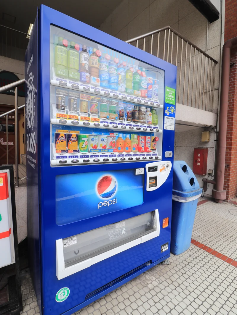 敷地内自販機