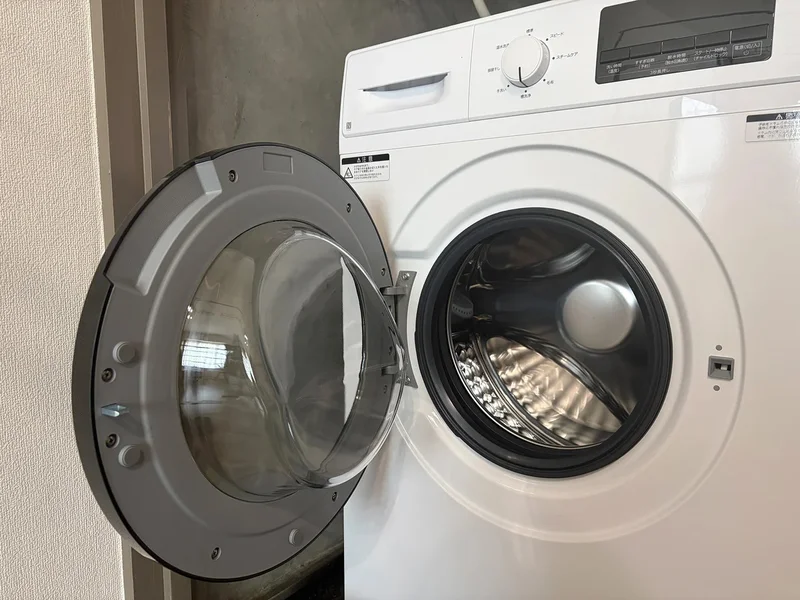 洗濯機はドラム式！