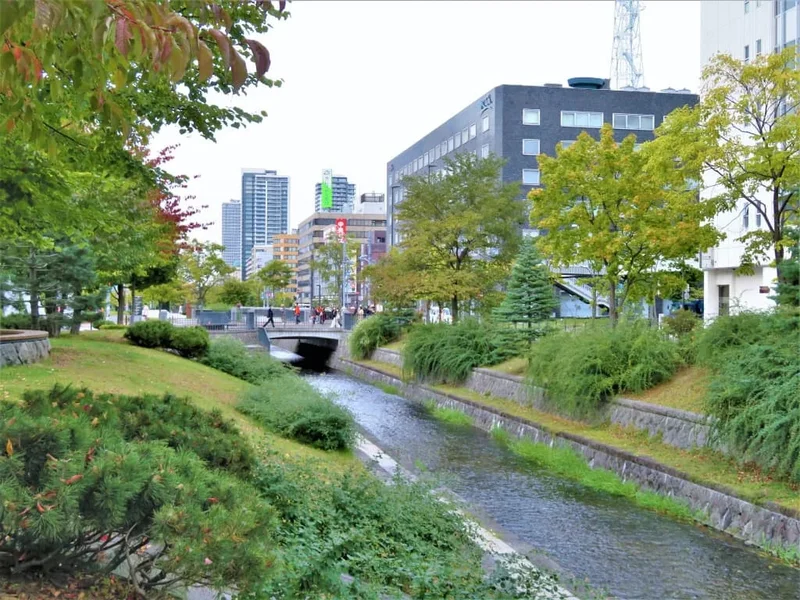 物件の目の前の創成川公園では、季節ごとにグルメイベントなどが開催されています♪