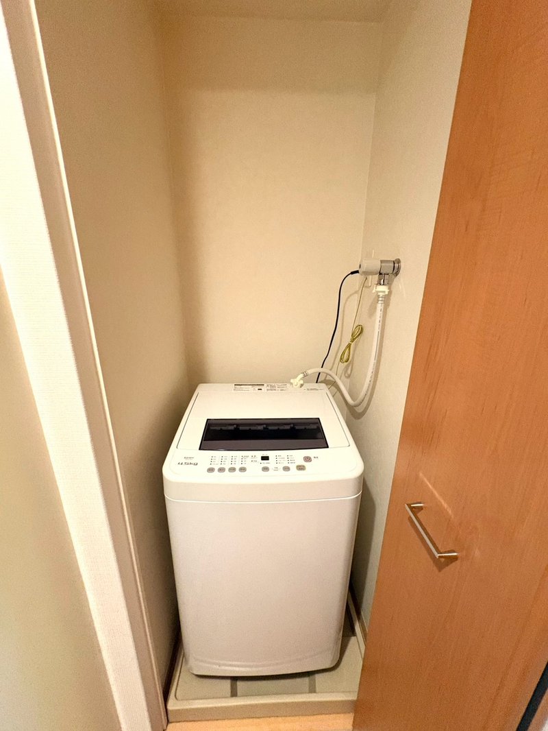 洗濯機もご用意しております♪