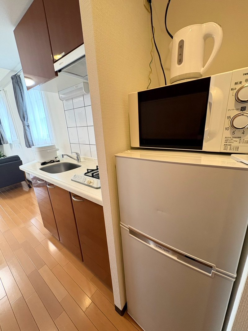 冷蔵庫・電子レンジもご用意しております♪