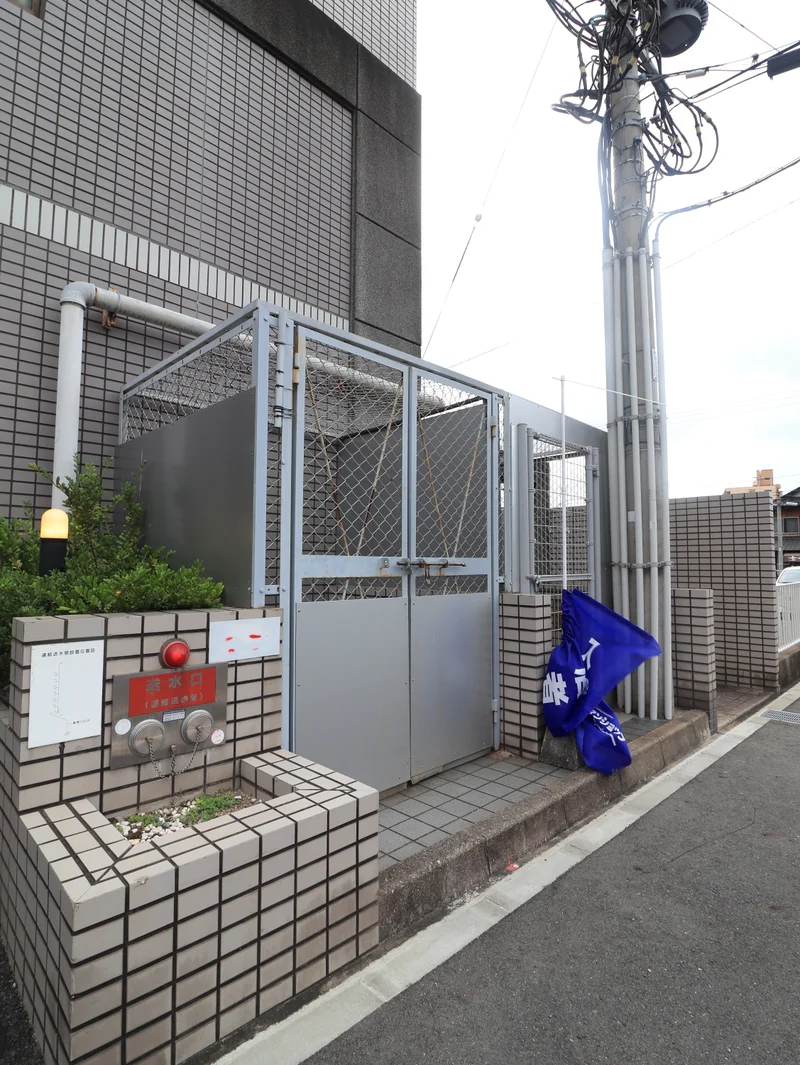 敷地内ゴミ捨て場