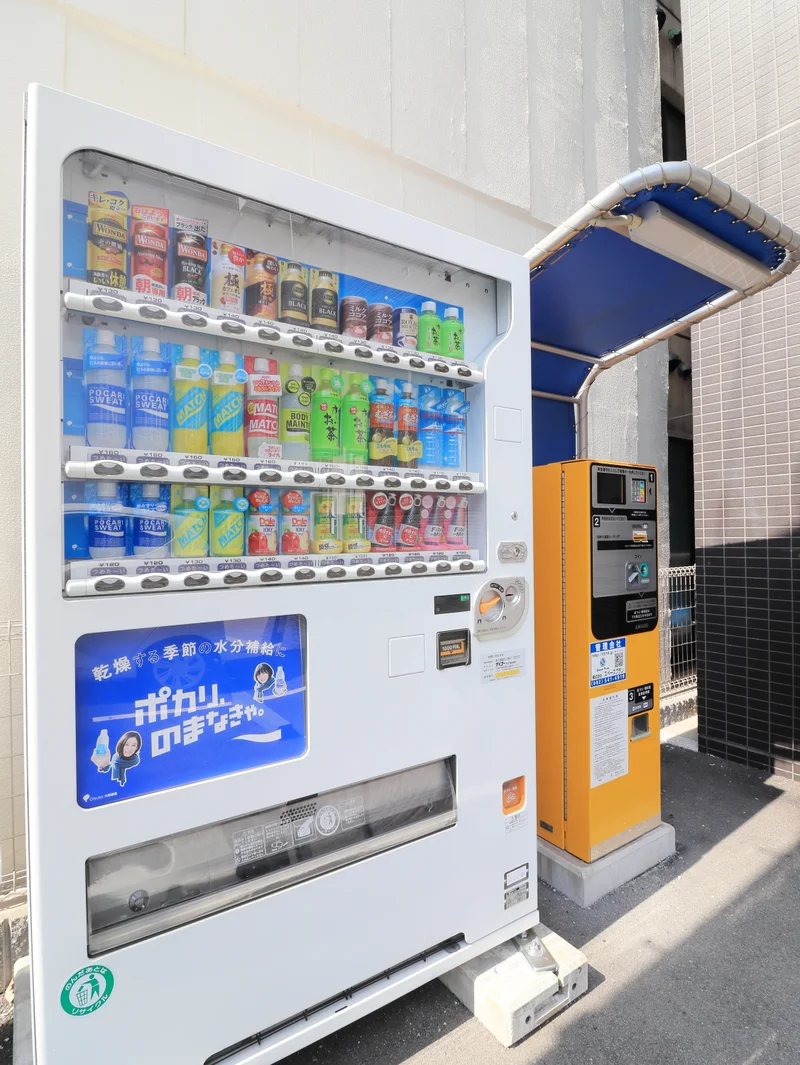 敷地内自販機