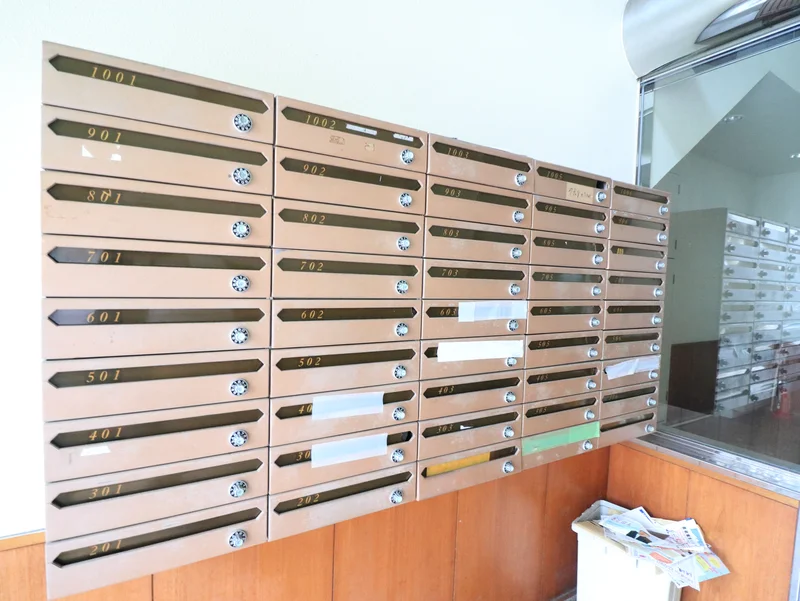 ダイヤルロック式集合ポスト