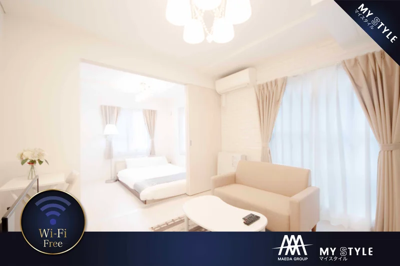 ※絨毯,寝室側の間接照明は撤去してのお貸出しとなります。