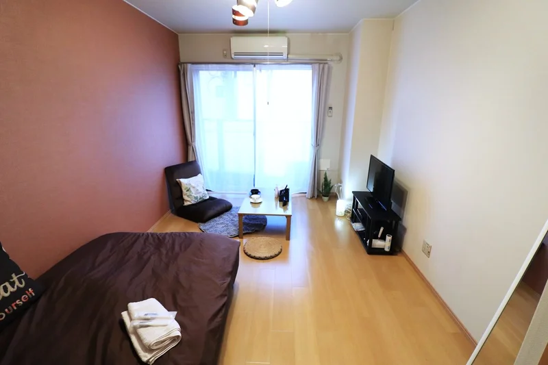 洋室冷蔵庫等の家電類も用意しております。