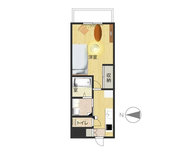 バルコニーあり物件！