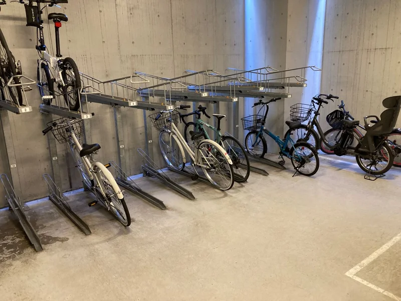 駐輪場あり自転車駐輪可能！