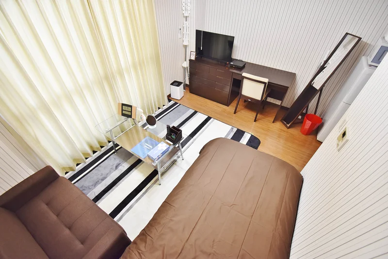 【香川丸亀駅前ウィークリーマンション室内画像】香川丸亀駅前マンスリーマンションでは、ご利用する方にしっかりした生活を保障します。圧倒的な物件数、品質で対応します♪