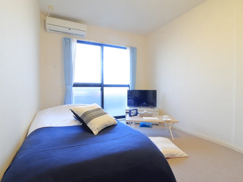 インターネット無料のお部屋です！　テレワーク・リモートワークなどにも最適な環境♪