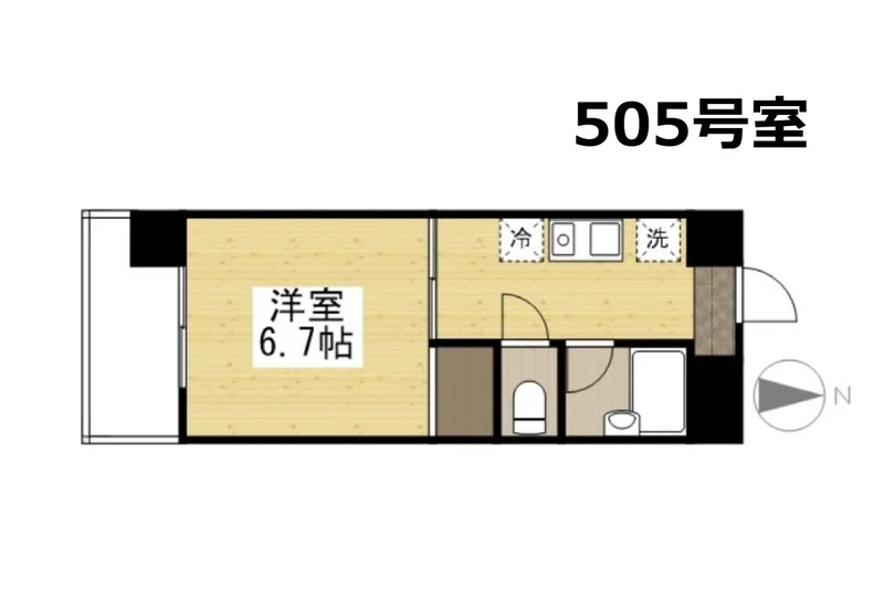 ２名様でのご入居可!　岡山駅から徒歩圏内! 駐車場あります！レンタルサイクルも★ 鹿田キャンパス周辺での研修の方にもぴったり！