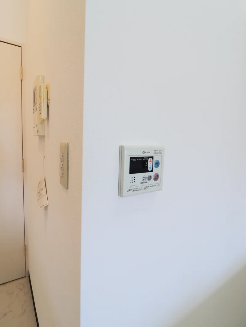 給湯スイッチ　温度調節がしやすいです