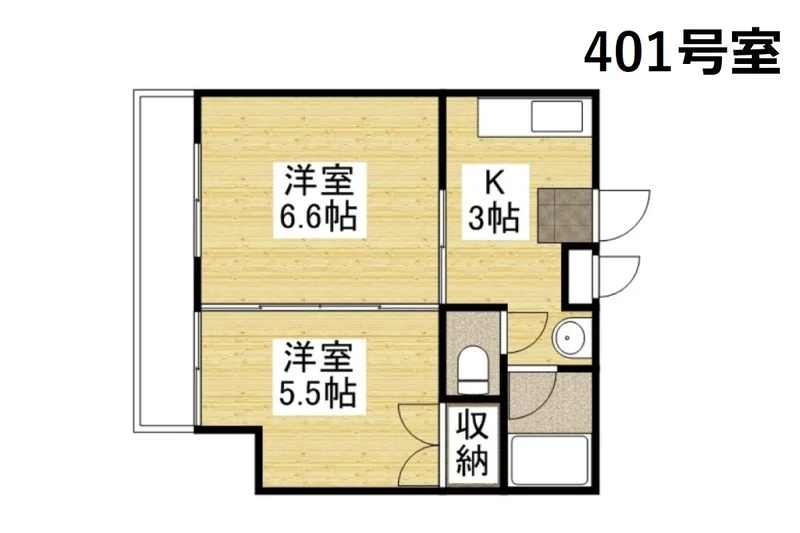 家具配置を緻密に計算した機能的な間取り。岡山大学病院への通院や勤務の合間に、無駄な動きなくリラックスできる「タイパ（タイムパフォーマンス）」に優れた住空間です。