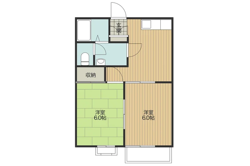 Kマンスリー坂出JCT西の間取画像になります。丸亀ウィークリーマンション・香川マンスリーマンション。