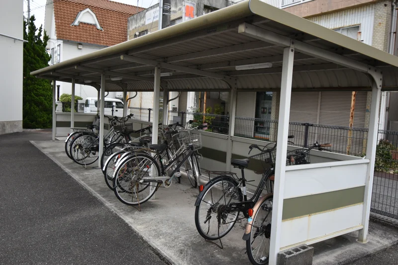 駐輪場あり　近場へのお出かけや通勤などに自転車お使いの方にもです。便利