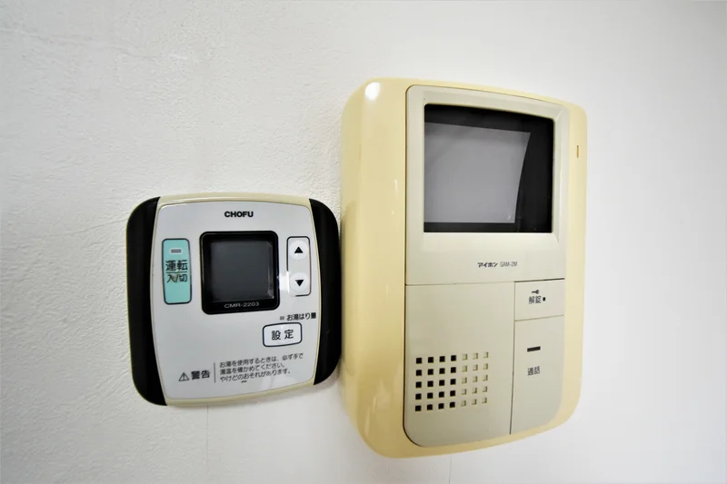 TVモニターホン付き・お湯調整可能