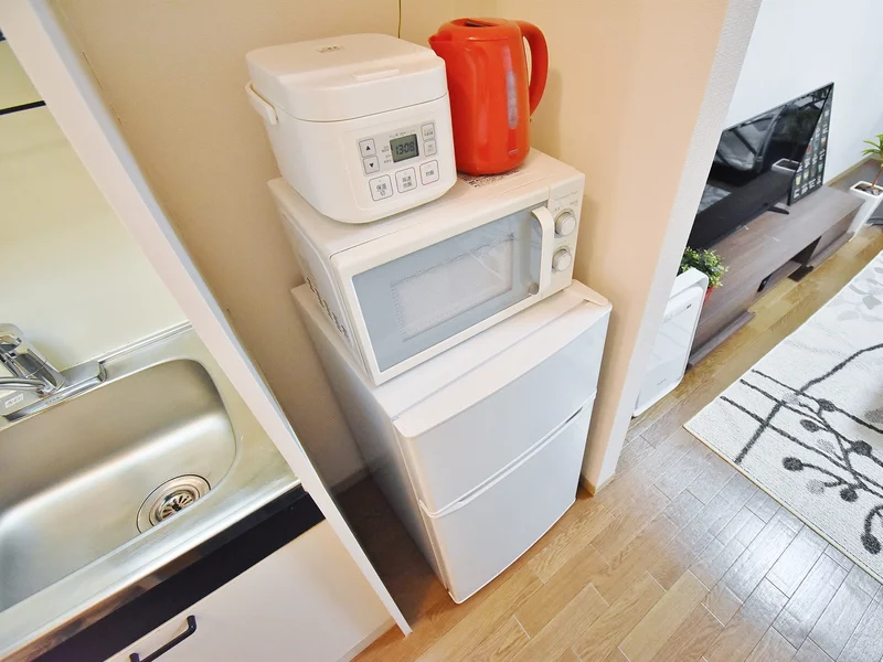 【家電画像】香川県のウィークリーマンションなら当社にお任せください。圧倒的物件数でお得な長期割引キャンペーンも実施中★