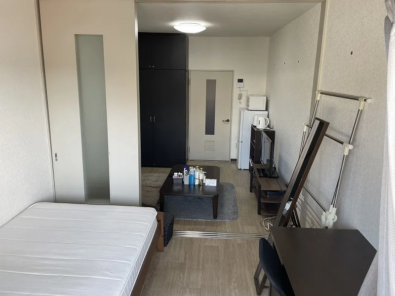 ※炊飯器・鍋フライパン・掃除機・アイロン・空気清浄機・HDD・ブルーレイレコーダーは現在設置しておりません。