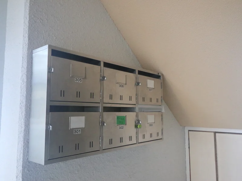 集合ポストあり　郵送物の受け取り可能　