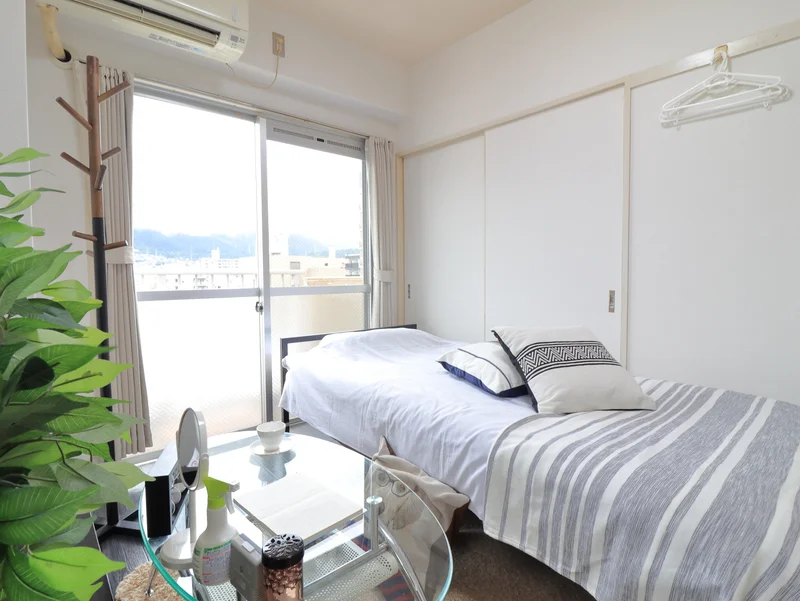 上階のため、見晴らしも良いです。収納スペースも是非ご活用ください♪