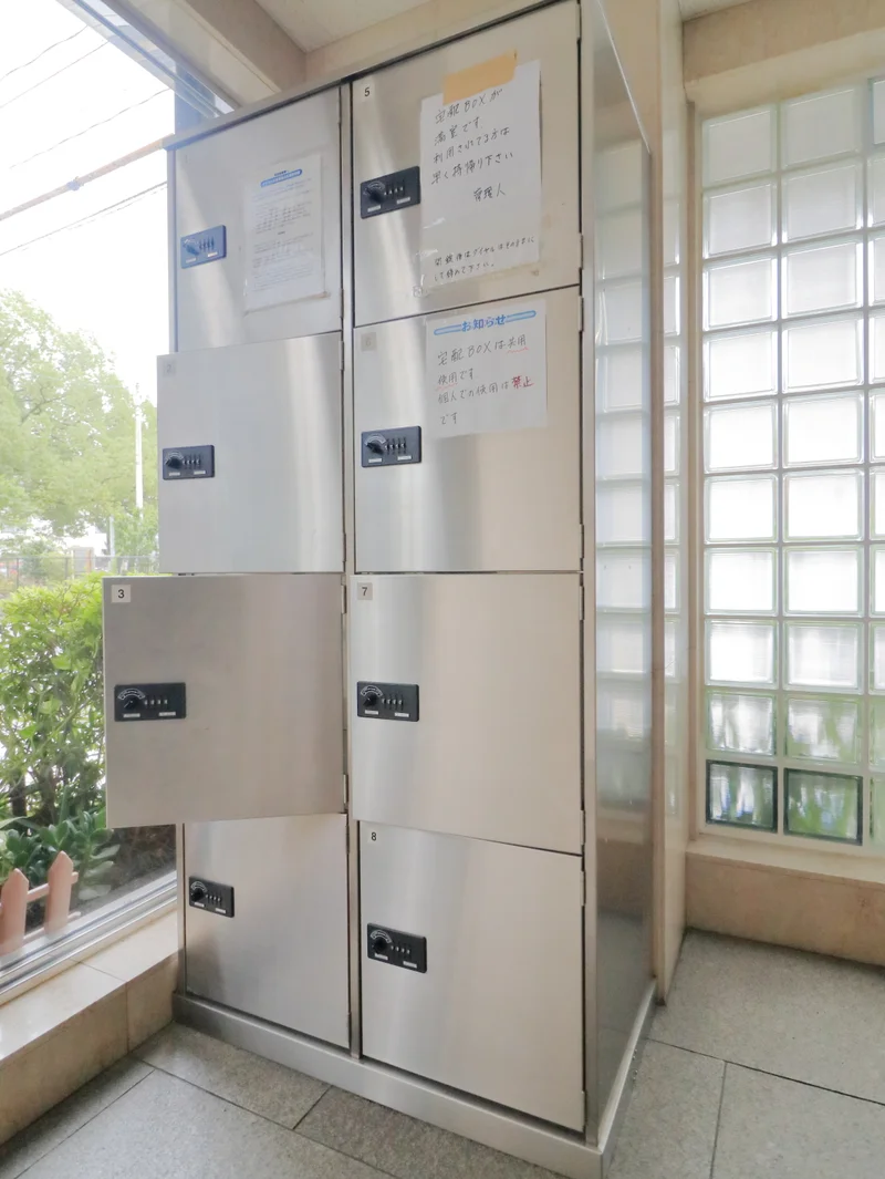 宅配BOX　留守の際の宅配便の受け取りも可能でとても便利です！