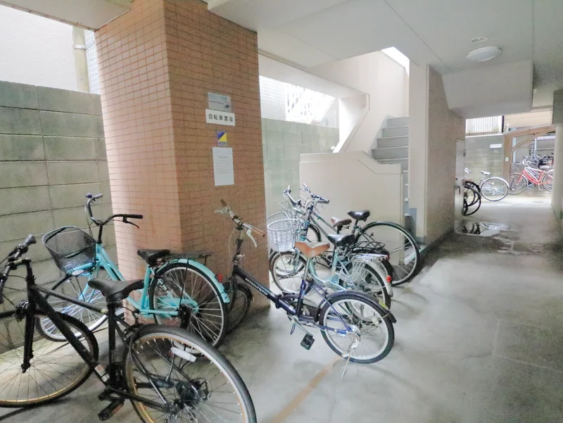 駐輪場あり　ちょっとした近場へのお出かけや通勤にもとても便利です！