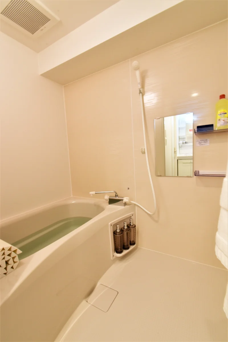 お風呂トイレ別のため、ゆったり入浴いただけます
