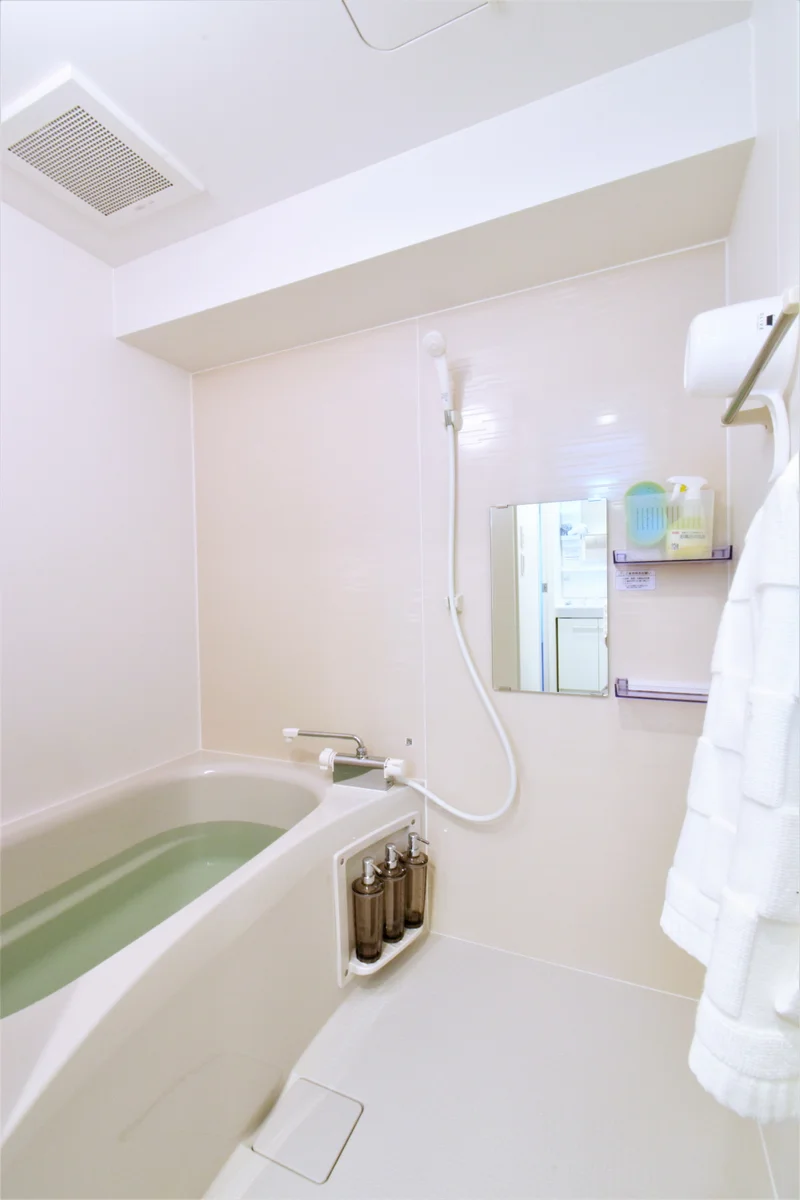 お風呂トイレ別のため、ゆったり入浴いただけます