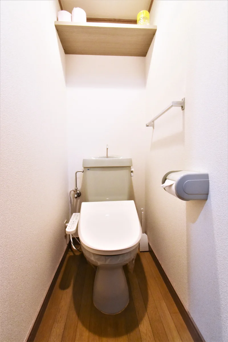 洗浄便座付き！