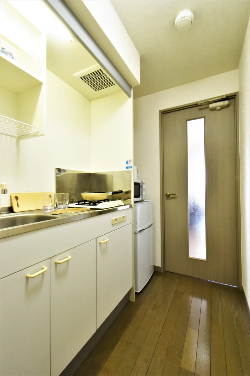 システムキッチン　1口ガスコンロ付き！