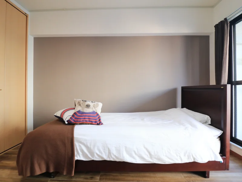 リネン類のご用意も豊富にございます。　洗濯もできて清潔にお過ごしいただけます！