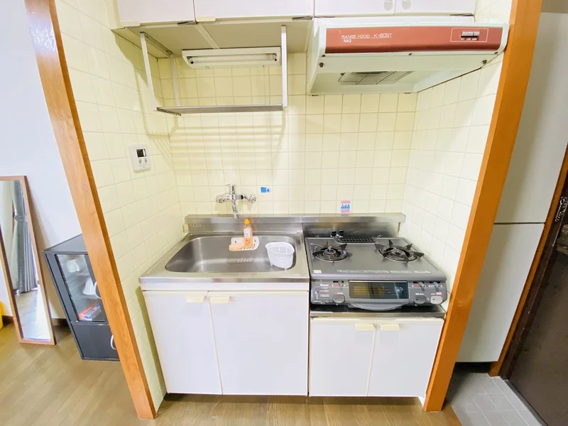 食器・食器洗剤やスポンジも用意しておりますので、自炊が好きな方にもおススメ！！