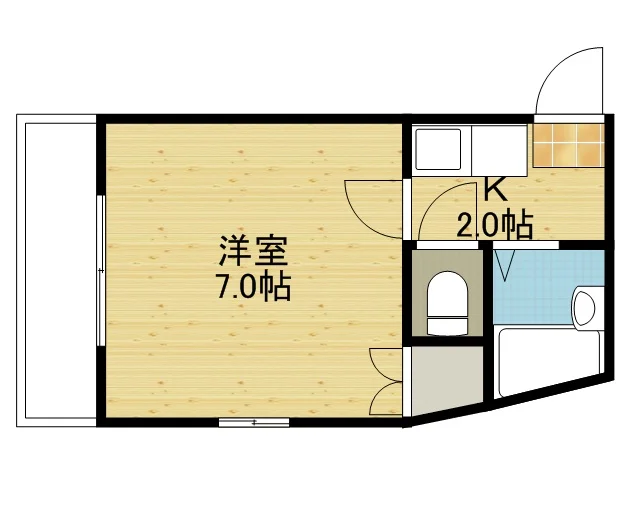 お部屋には、ベッド・寝具・ローテ１Kのお部屋です☆☆４階で日当たりも抜群のお部屋ですのでごゆっくりおくつろぎいただけるかと思います☆