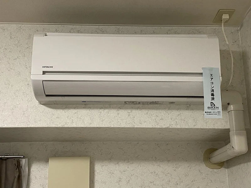 エアコン付♪♪どの季節でも快適に過ごすことができます★☆