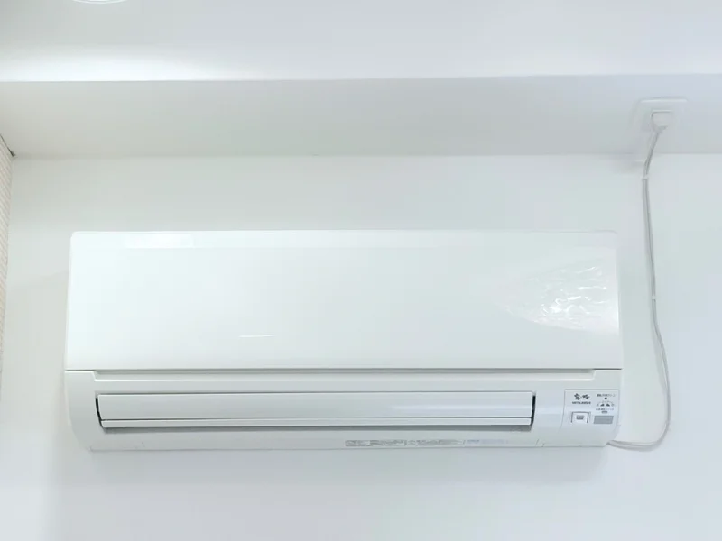 冷暖房エアコン完備です♪夏の暑い日や、冬の寒い日も安心して過ごせます★