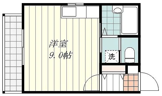 １Ｒのお部屋です☆☆６階で日当たりも抜群のお部屋ですのでごゆっくりおくつろぎいただけるかと思います☆