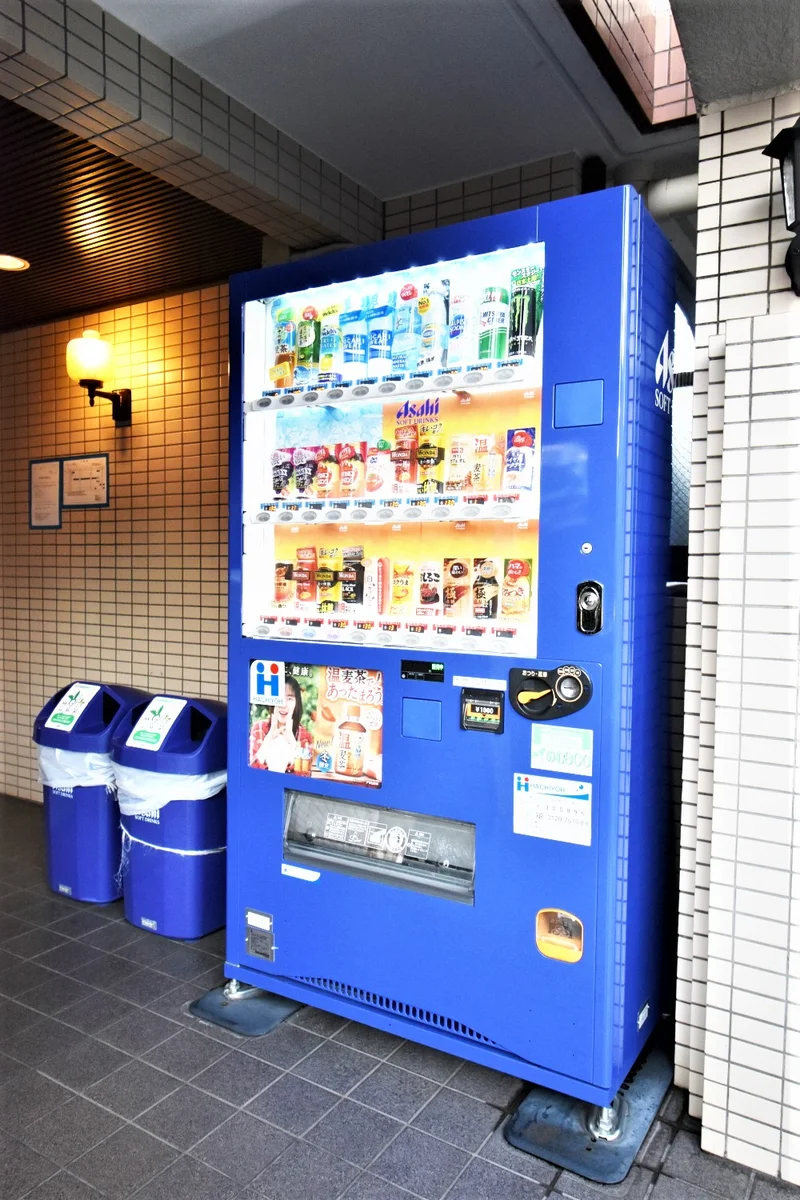 喉が渇いたら　コンビニに行かなくてもよいので、便利です！