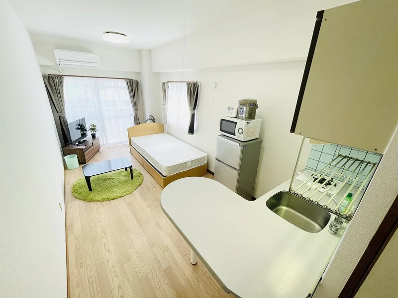 キッチン台がございますので、料理しやすいお部屋となっております☆★